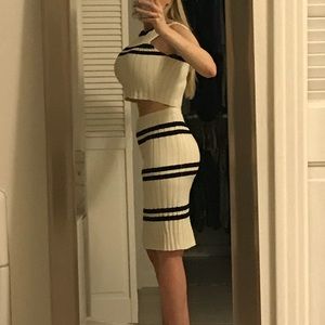 NEW Lulus crop top and pencil skirt sweater set